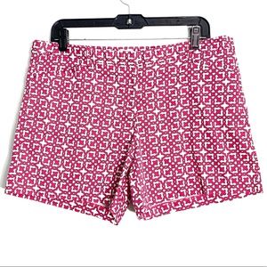 Laundry by Shelli Segal Pink & White Shorts